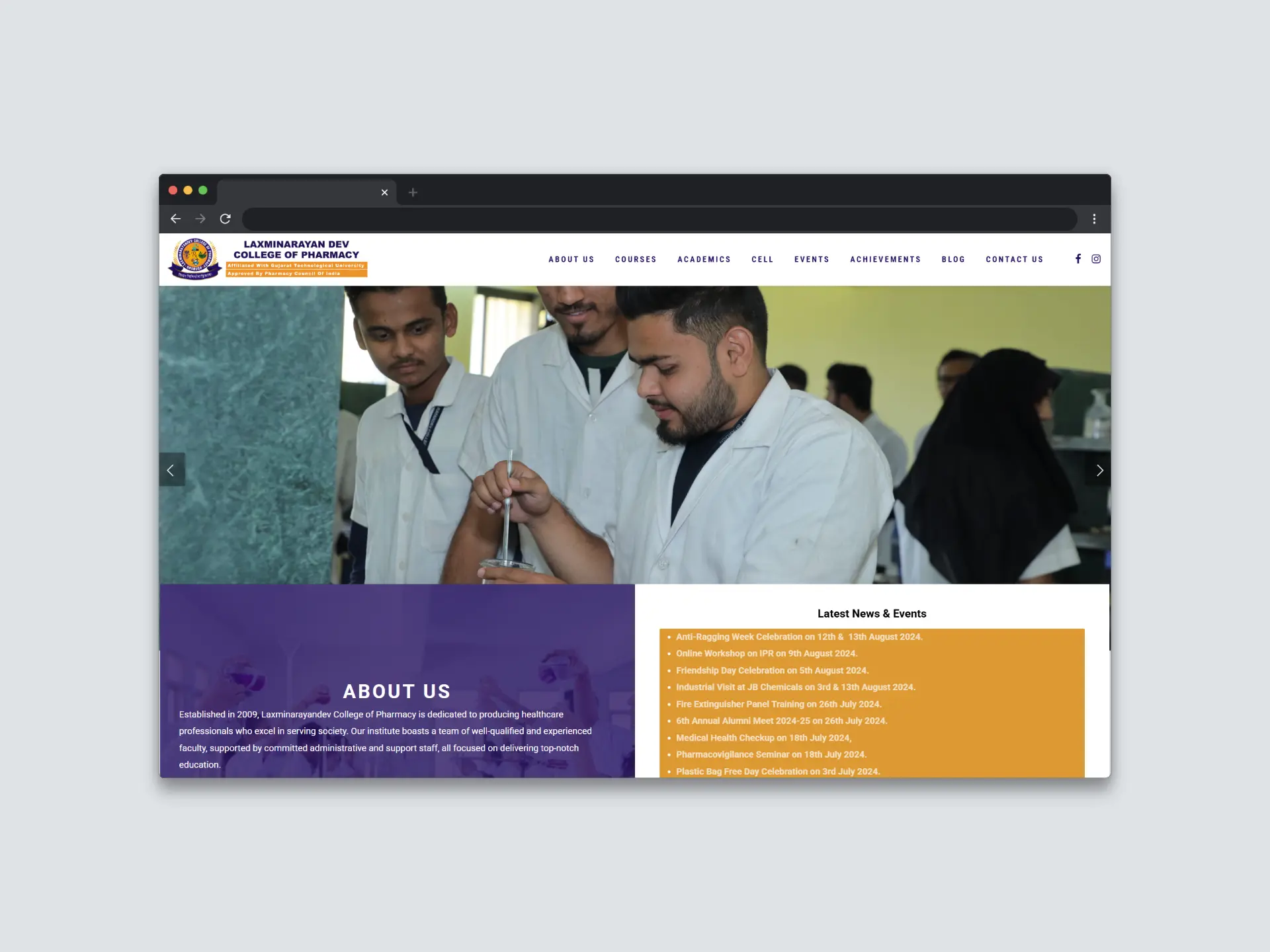 Pharmacy College case study