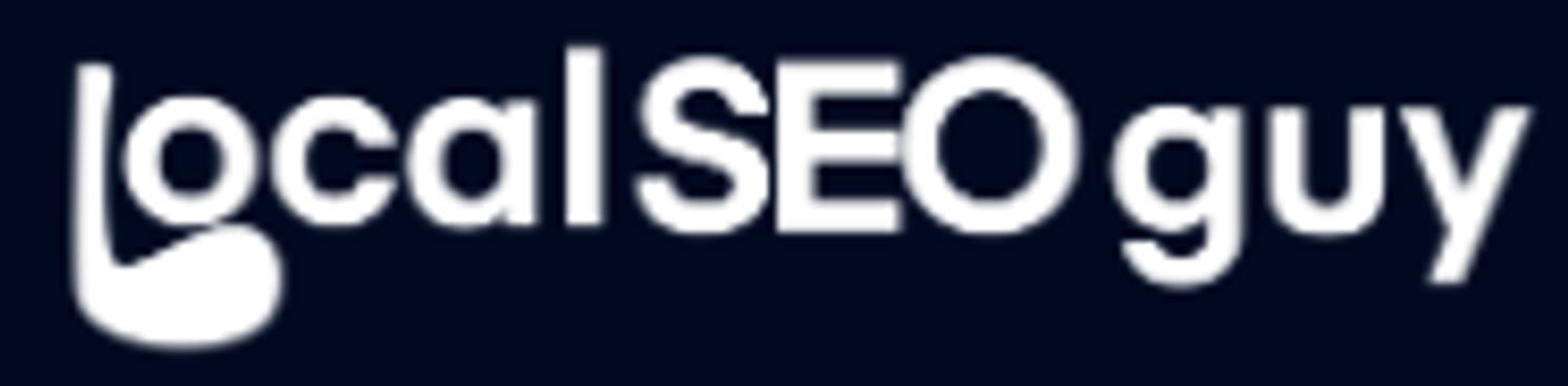 Local SEO Guy Logo Black & White